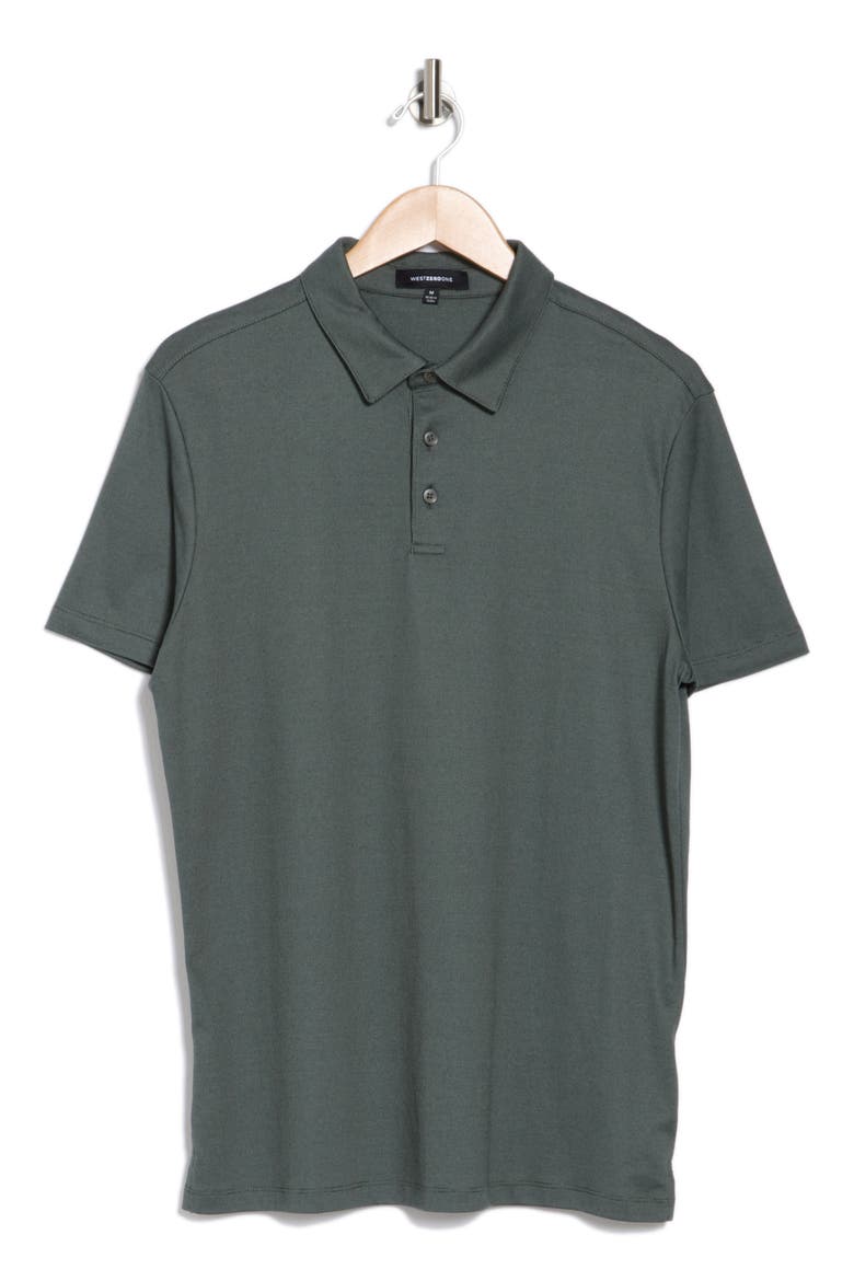 River Valley Polo, Alternate, color, BALSAM GREEN