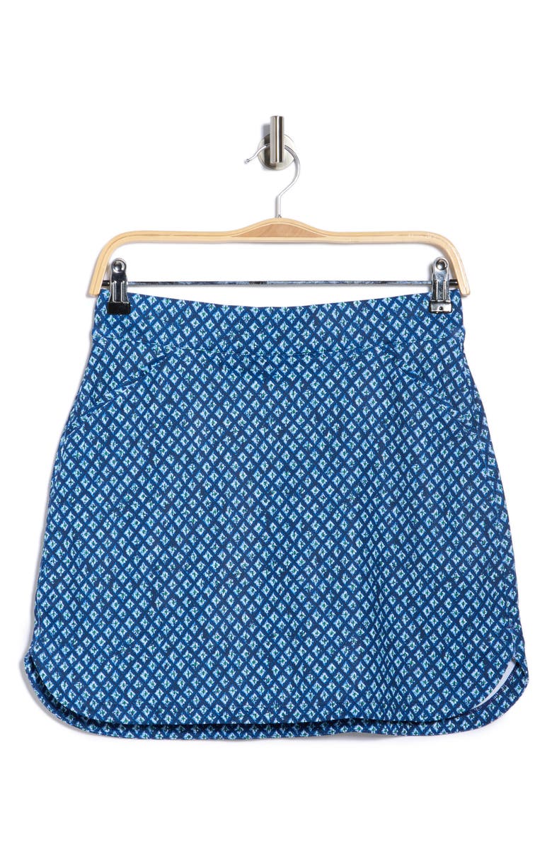 Peter Millar Alice Petal Hem Skort, Alternate, color, Navy