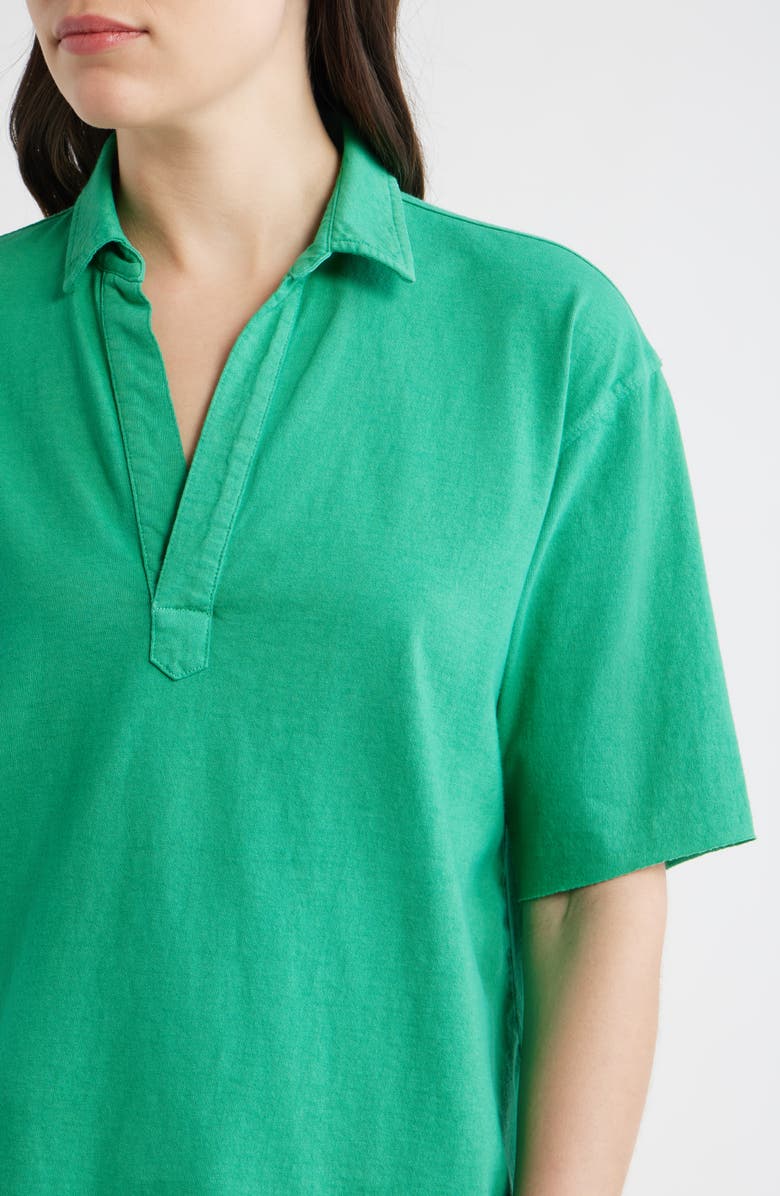 Frank & Eileen Patty Short Sleeve Popover, Alternate, color, Birdie Green