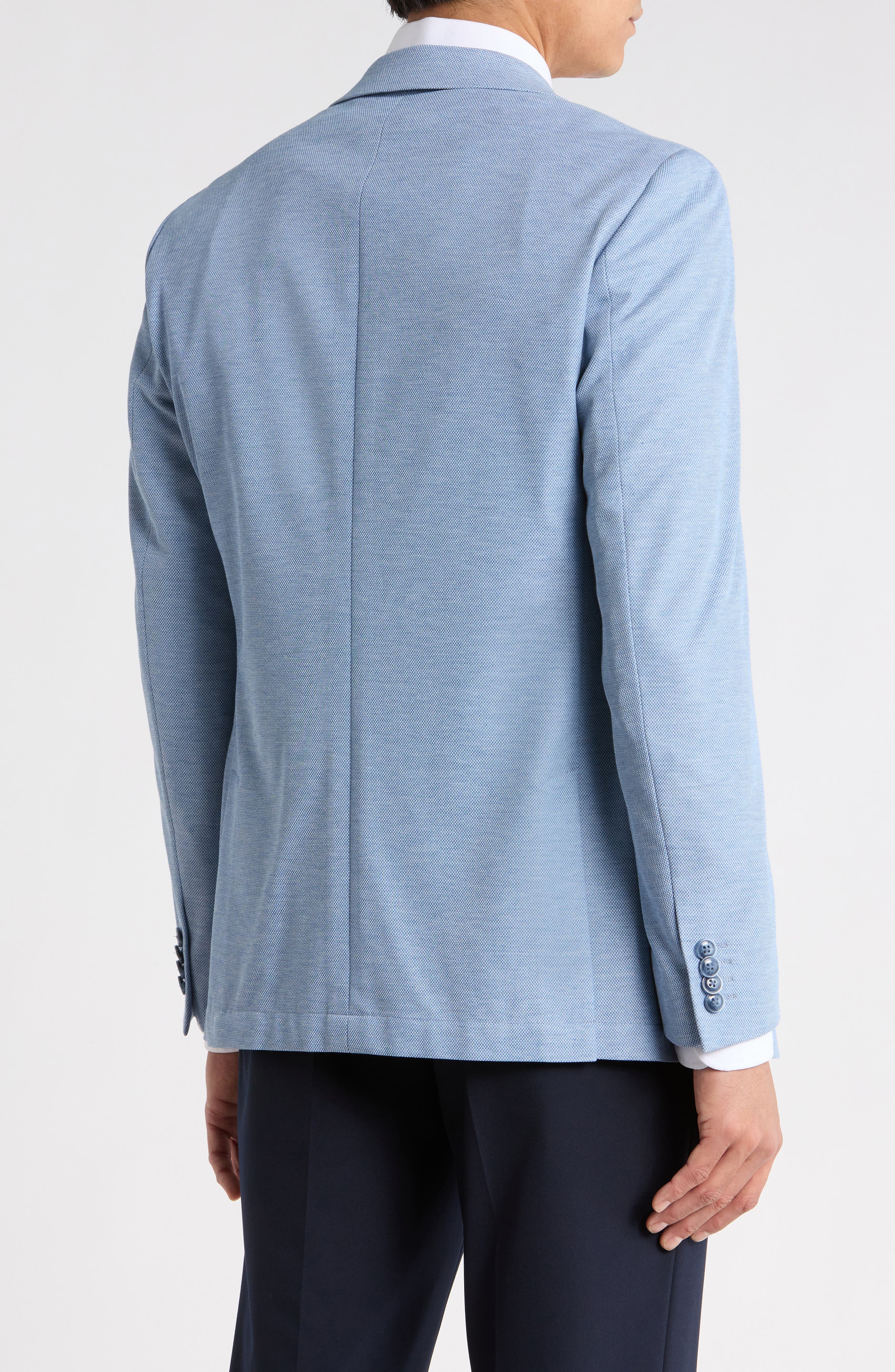 Stretch Notch Lapel Sport Coat