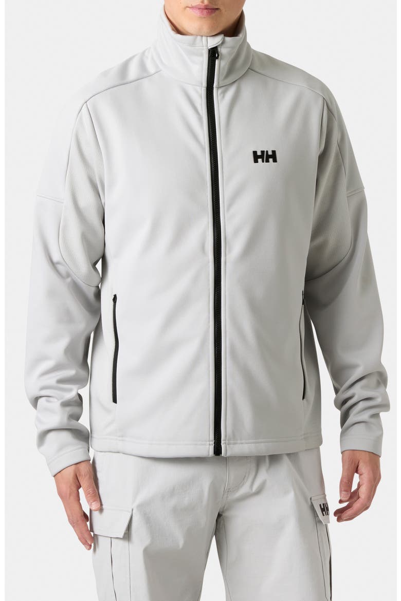 Fleece Jacket, Main, color, GREY FOG