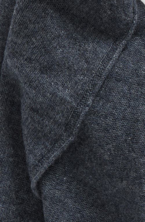 Nordstrom Cashmere Scarf In Charcoal Grey Heather