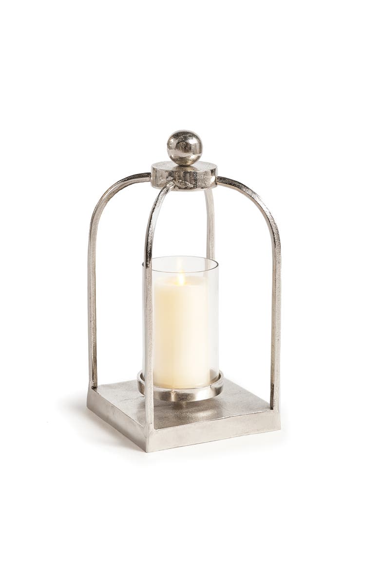 Napa Home & Garden Hollis Lantern, Main, color, Silver