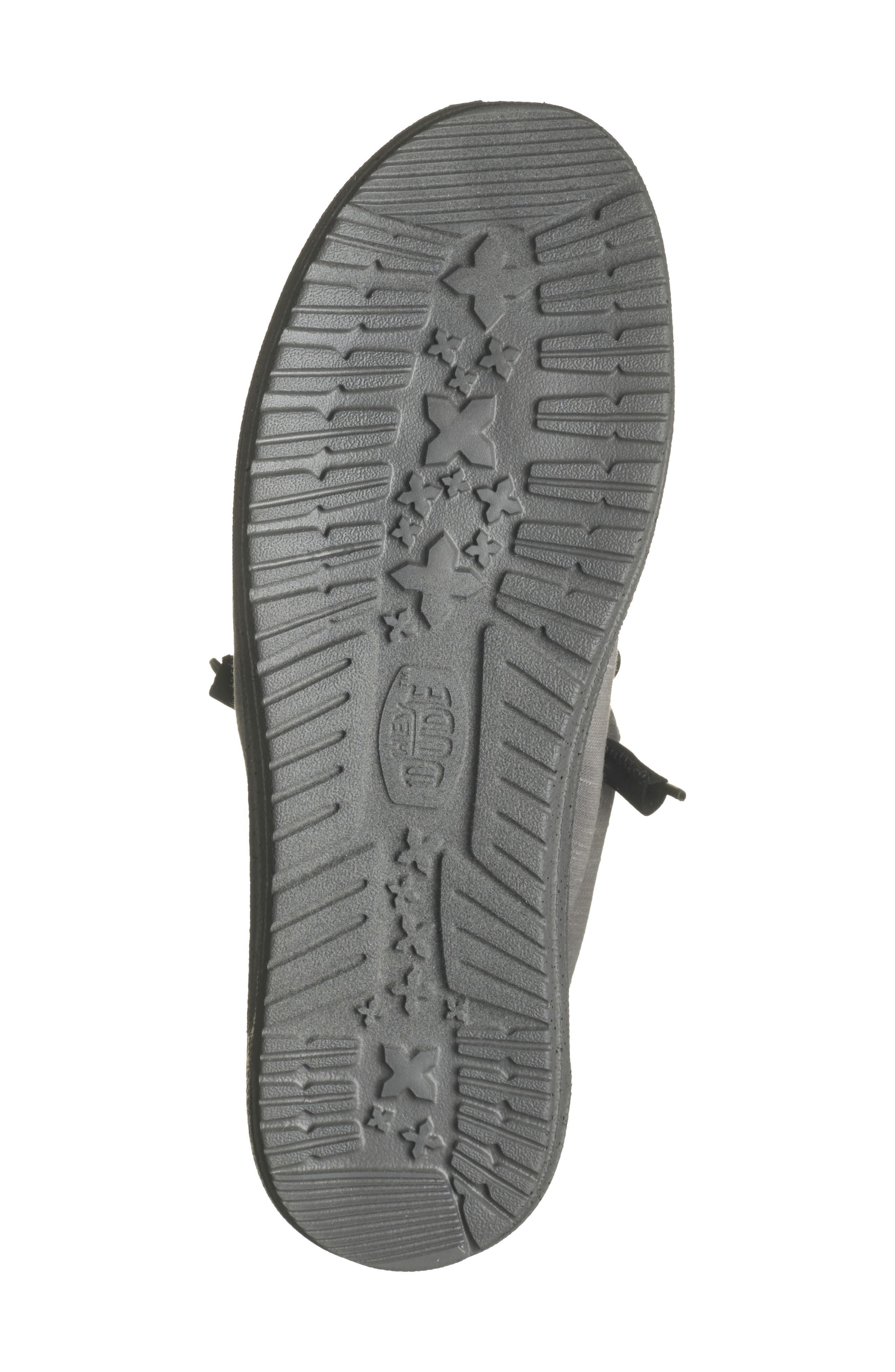 Hey Dude Wally Stretch Fleece Slip-On, Alternate, color, Lava Stone