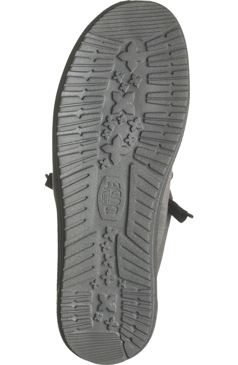 Hey Dude Wally Stretch Fleece Slip-On, Alternate, color, Lava Stone