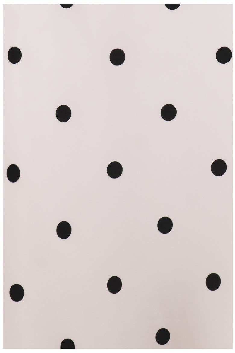 Jamila Polka Dot Midi Dress, Alternate, color, WHITE POLKA DOT