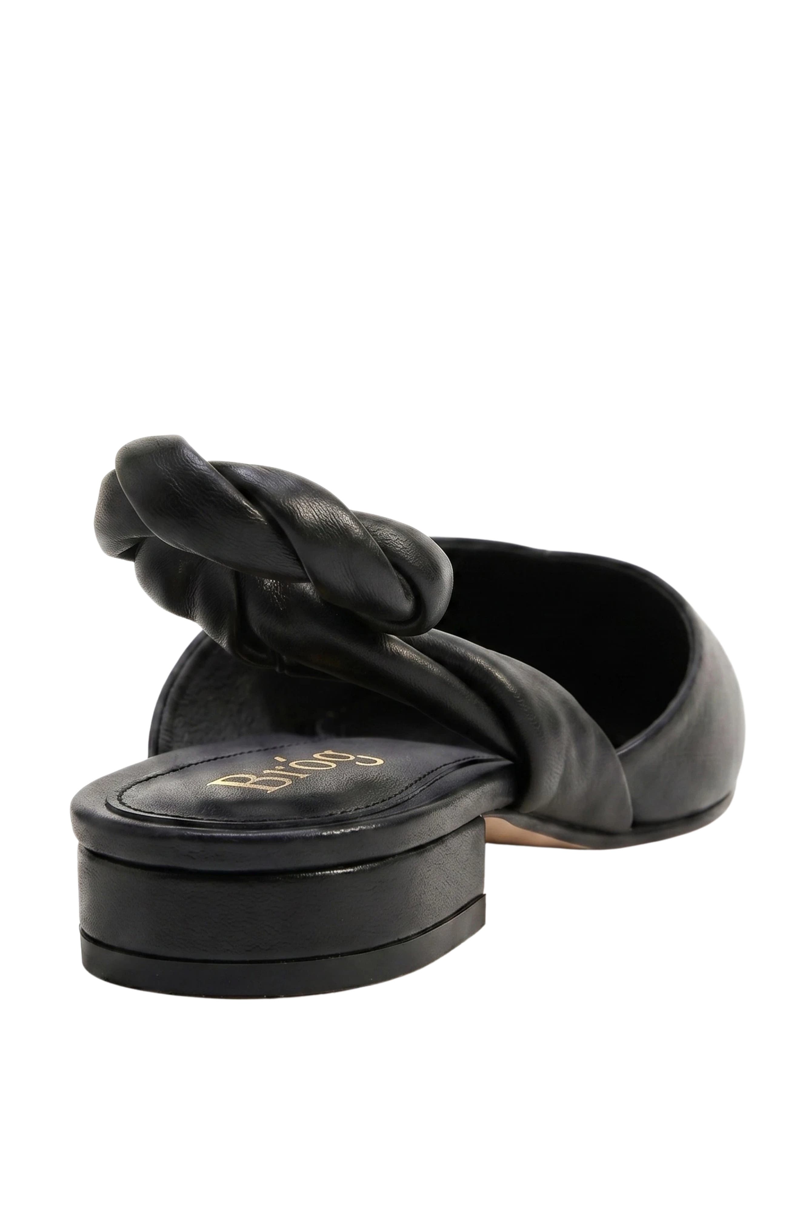 Sinead Pointed Slingback Mule Jet Black, Alternate, color, Black