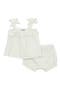 Cotton Seersucker Tank & Shorts Set