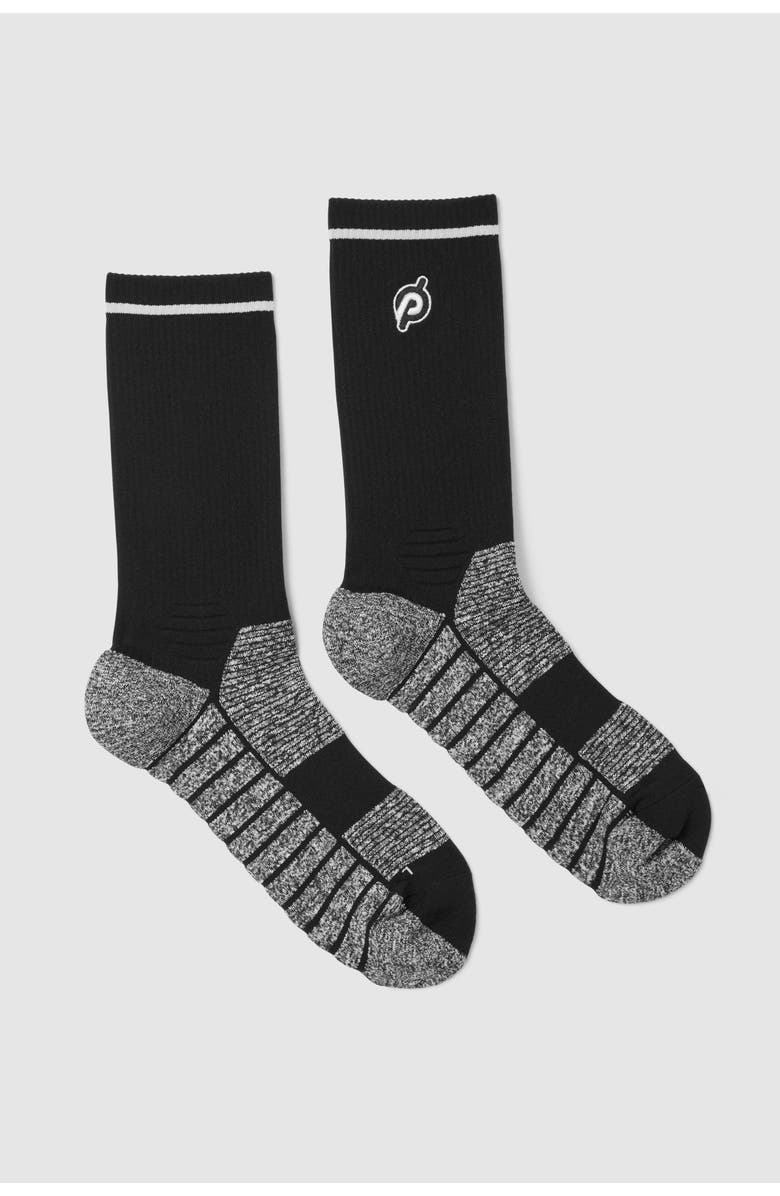 Peloton Performance Crew Sock - P Logo, Alternate, color, 