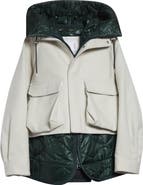 Sacai Mixed Media Blouson Jacket