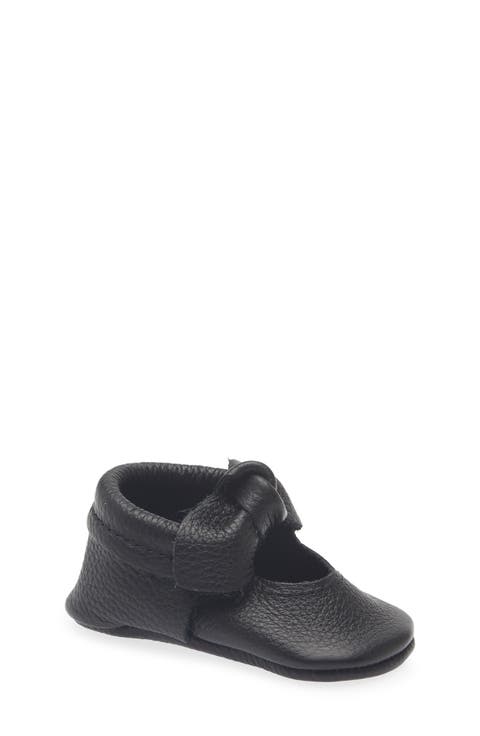 Kids' Knotted Bow Leather Mary Jane