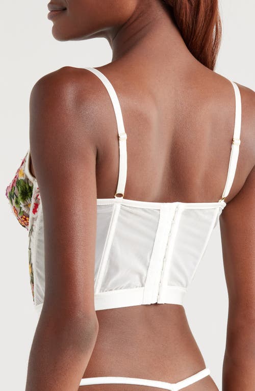 Kilo Brava Underwire Bustier In Multicolor Floral
