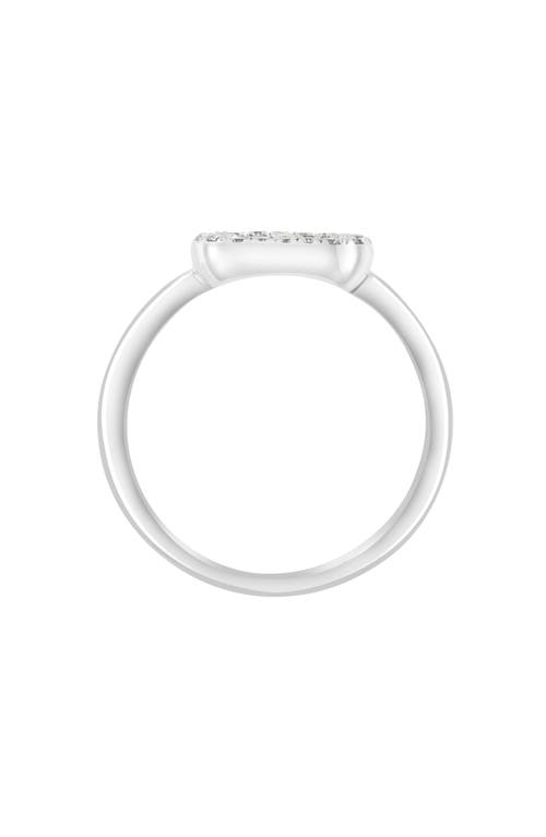 EFFY EFFY STERLING SILVER DIAMOND RING