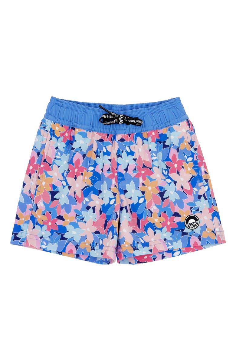 Feather 4 Arrow Garden Party Volley Swim Trunks, Main, color, 