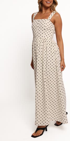 Jenni Polka Dot Maxi Dress