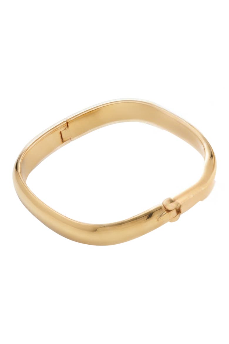 Hinge Bangle, Alternate, color, GOLD