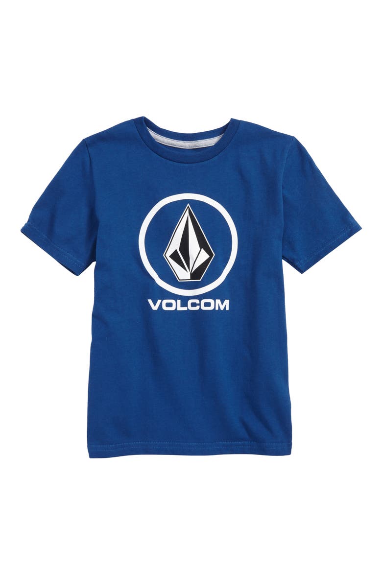 Crisp Stone Logo Graphic T-Shirt, Main, color, CAMPER BLUE