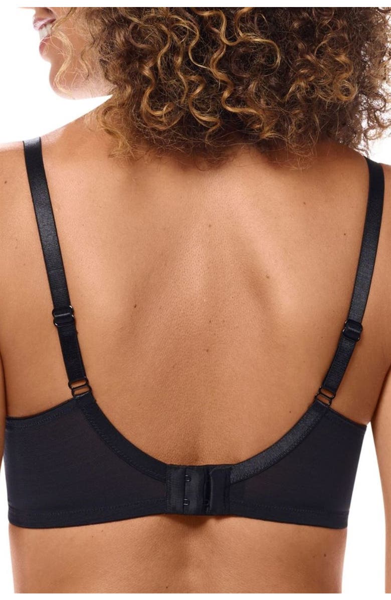 Amoena Camilla Underwire Bra, Alternate, color, Black/Sand