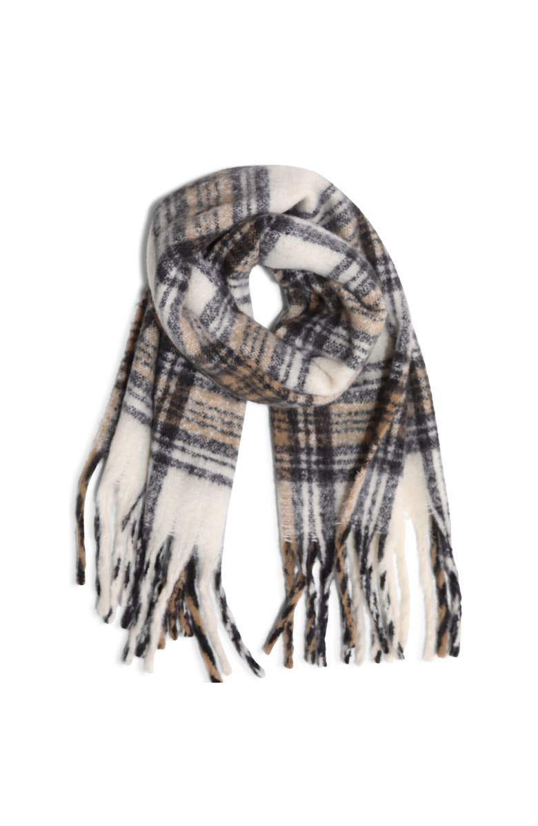 Belle & Bloom Still Into You Scarf, Alternate, color, Black/White