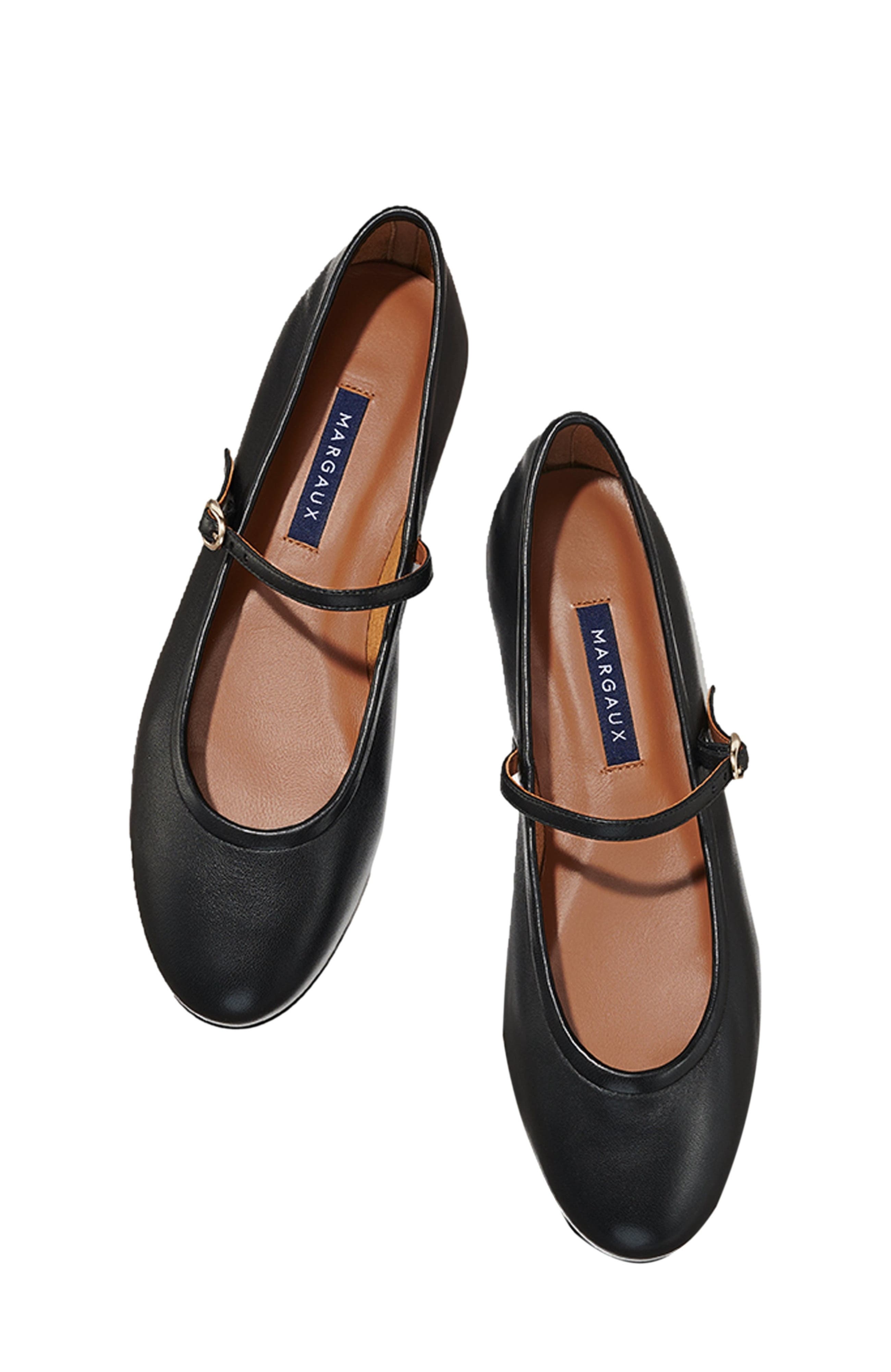 The Demi Jane Flat, Alternate, color, Black Nappa