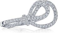 Kwiat Diamond Ribbon Bow Ring