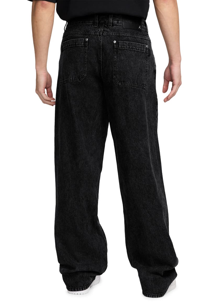 Air Jordan Loose Fit Jeans, Alternate, color, 010 BLACK