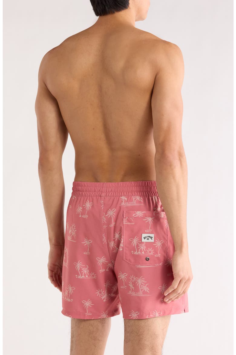 Lineup Layback Swim Trunks, Alternate, color, DUSTY PINK