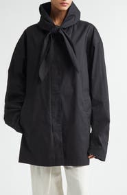 TOTEME Technical Cotton Scarf Jacket