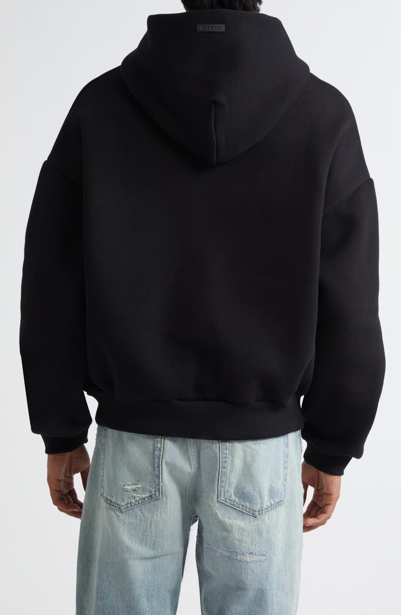 Fear of God Eternal Embossed Logo Hoodie, Alternate, color, Black