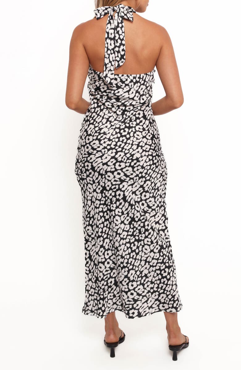 Petal & Pup Grasie Halter Dress, Alternate, color, Leopard