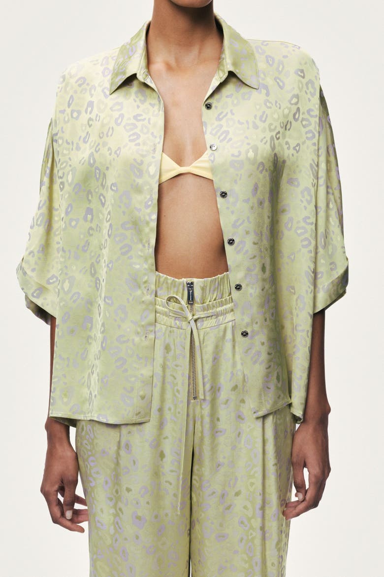 Leopard Print Shirt, Main, color, Multi-Colored