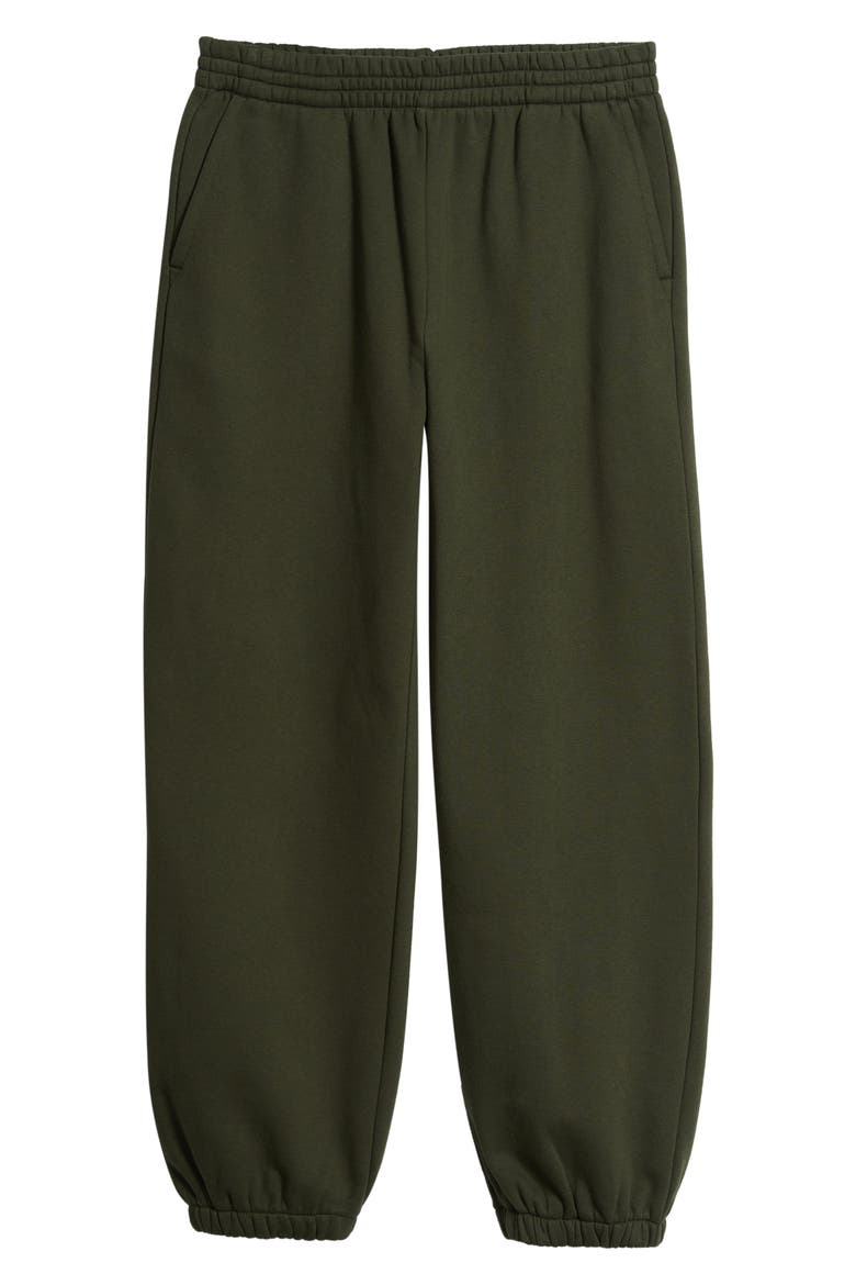Cotton Blend Fleece Sweatpants, Alternate, color, GREEN FOREST