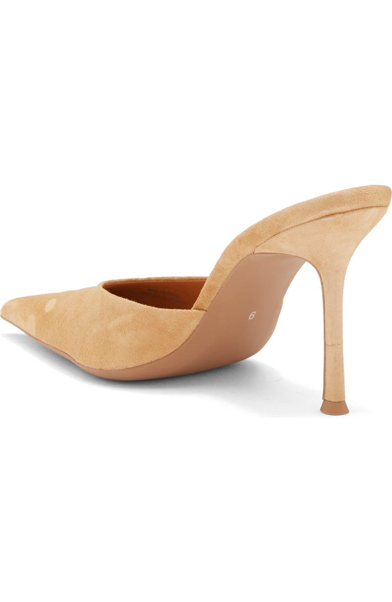Jeffrey Campbell Robyn Pointed Toe Mule, Alternate, color, Camel Suede