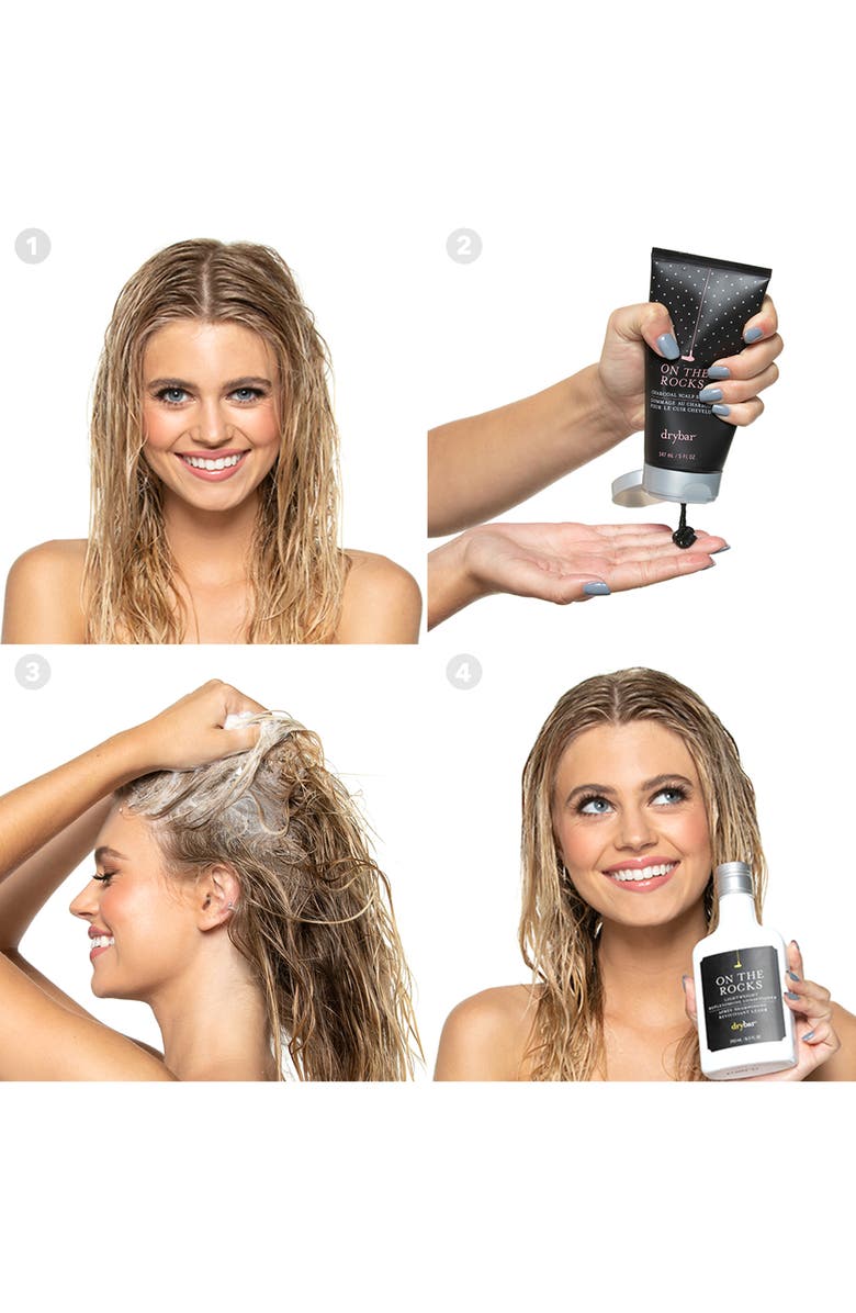 Drybar On the Rocks Charcoal Scalp Scrub, Alternate, color,