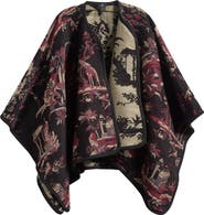 Etro Reversible Jacquard Cape