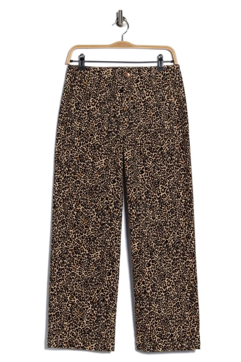 Supernova Crop Pants, Alternate, color, COCOA LEOPARD