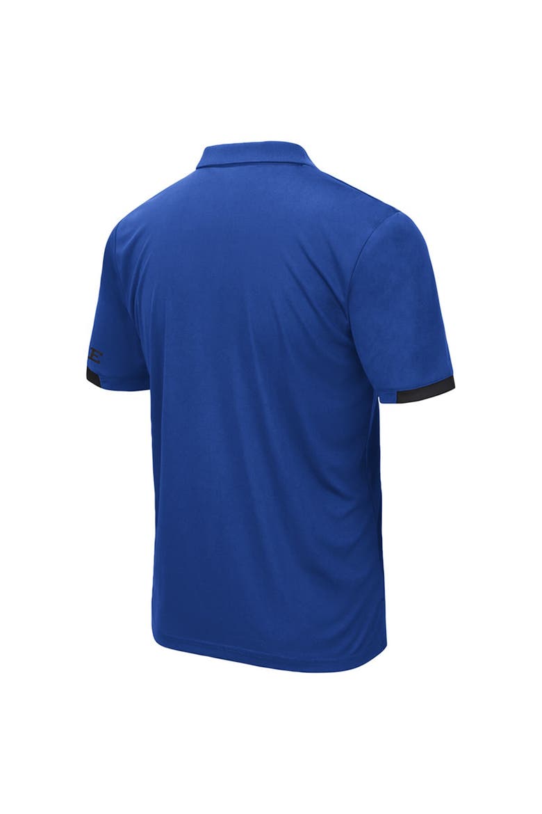 Men's Colosseum Royal Duke Blue Devils Santry Polo, Alternate, color, Royal
