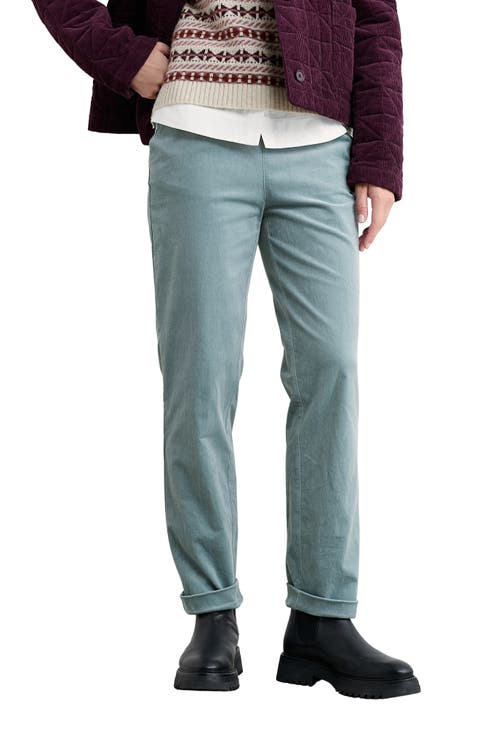 Crackington Sailor Button Ankle Pull-On Pants (Petite)