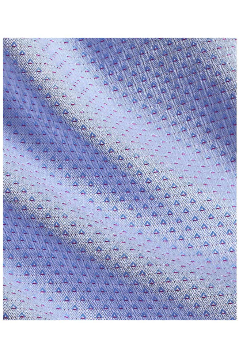 Fit Cotton Dobby Dress Shirt, Alternate, color, SKY/BERRY
