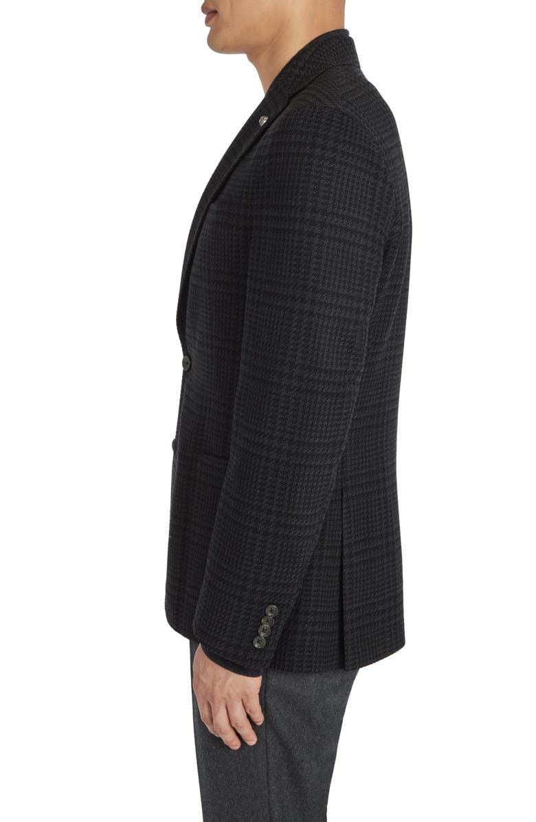 Jack Victor Hartford Plaid Stretch Wool Sport Coat, Alternate, color,