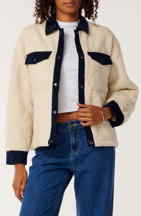 Nova Quilted High-Pile Fleece Jacket