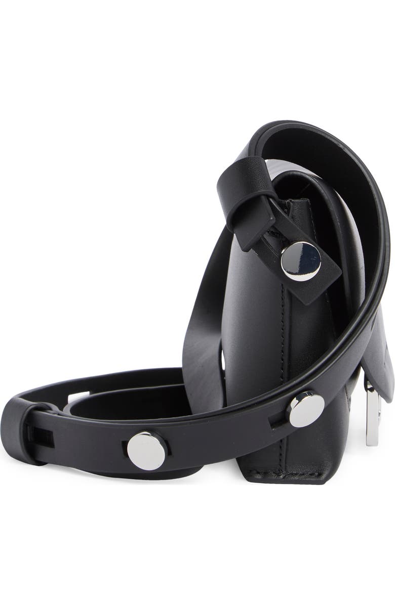 AllSaints Francine Crossbody Bag, Alternate, color, Black