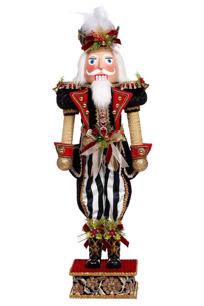 Classic Couture Nutcracker, Medium, Main, color, Black
