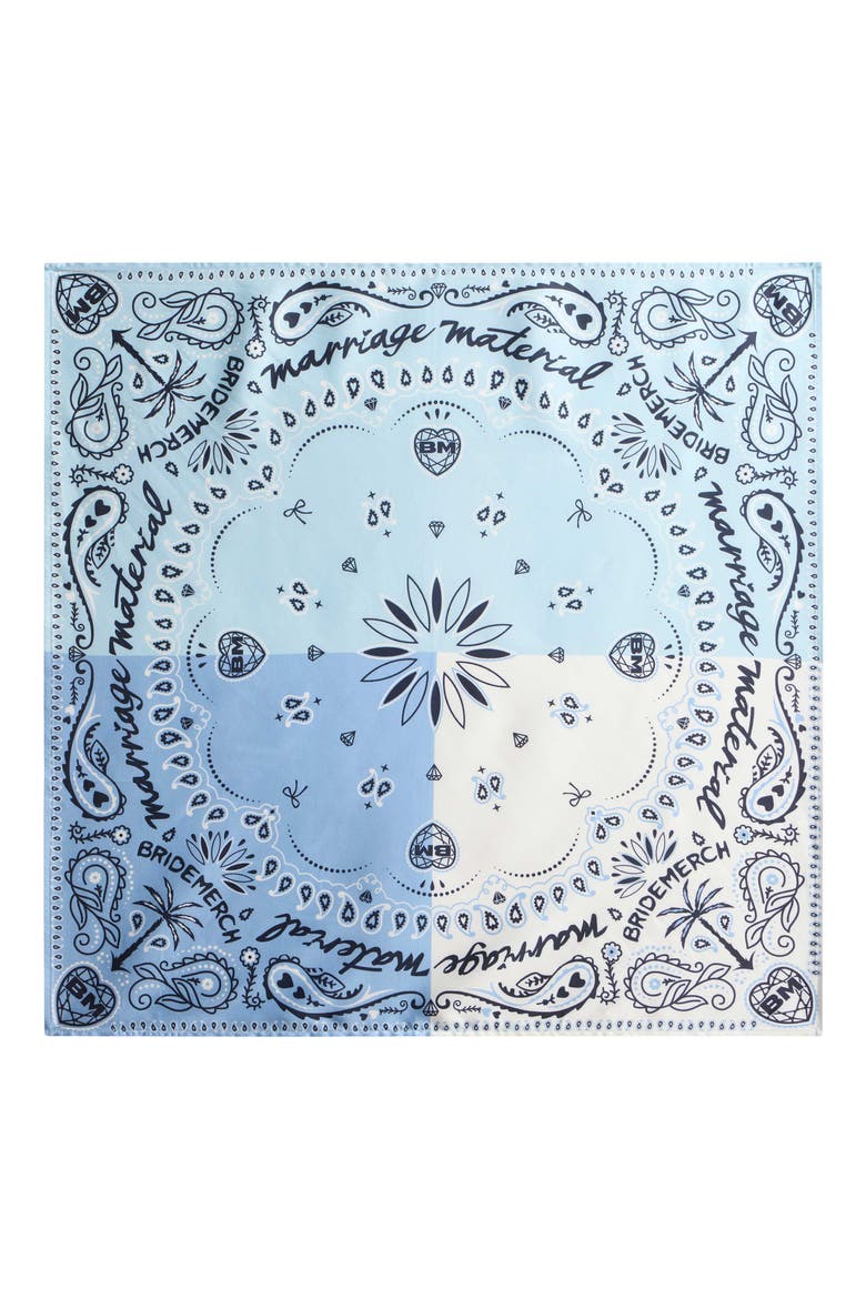 Bandana Headscarf, Main, color, Blue