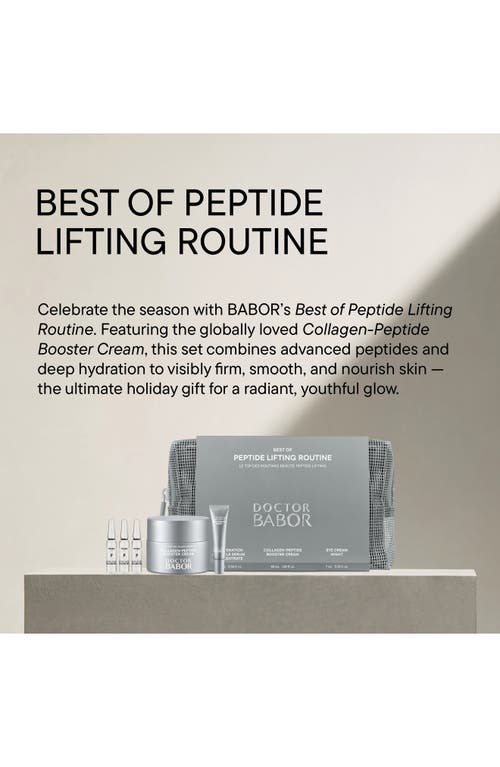 Babor Lifting & Plumping Set $255 Value In Transparent