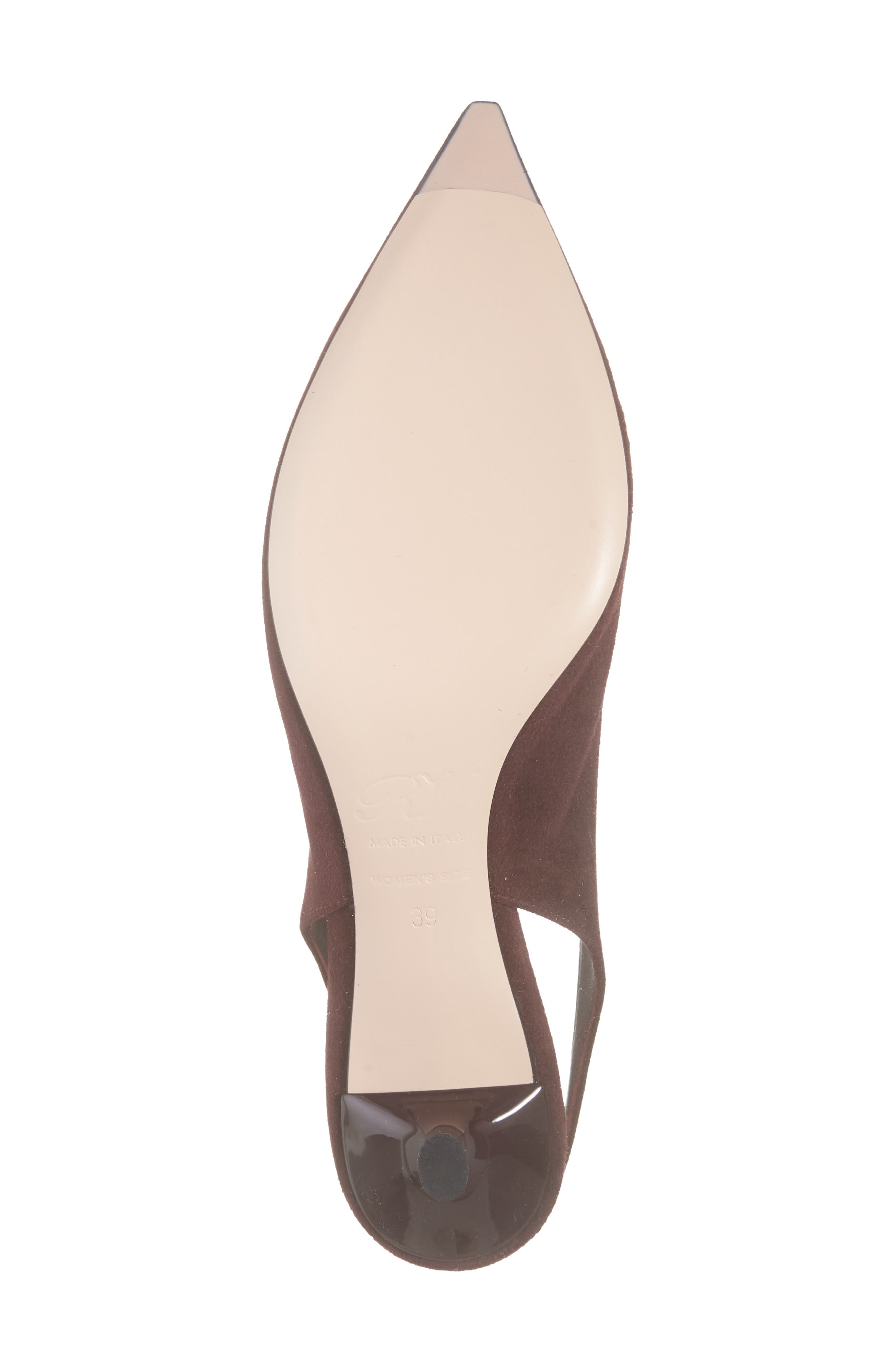 I Love Vivier Roses Slingback Pump, Alternate, color, KRAFT CHIA/ FUXIA MEDIO