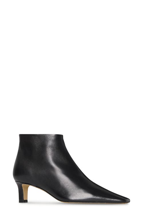 The Row Carla Kitten Heel Bootie In Black