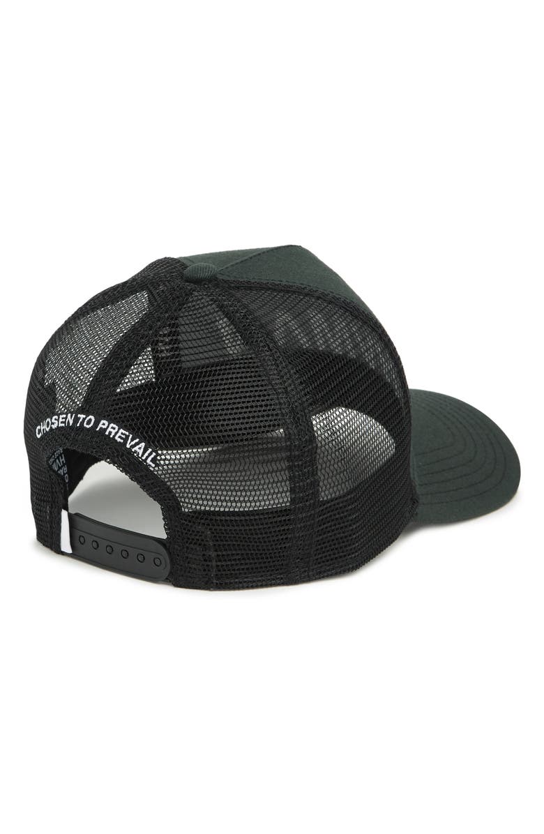 HVMAN Trucker Hat, Alternate, color, Black
