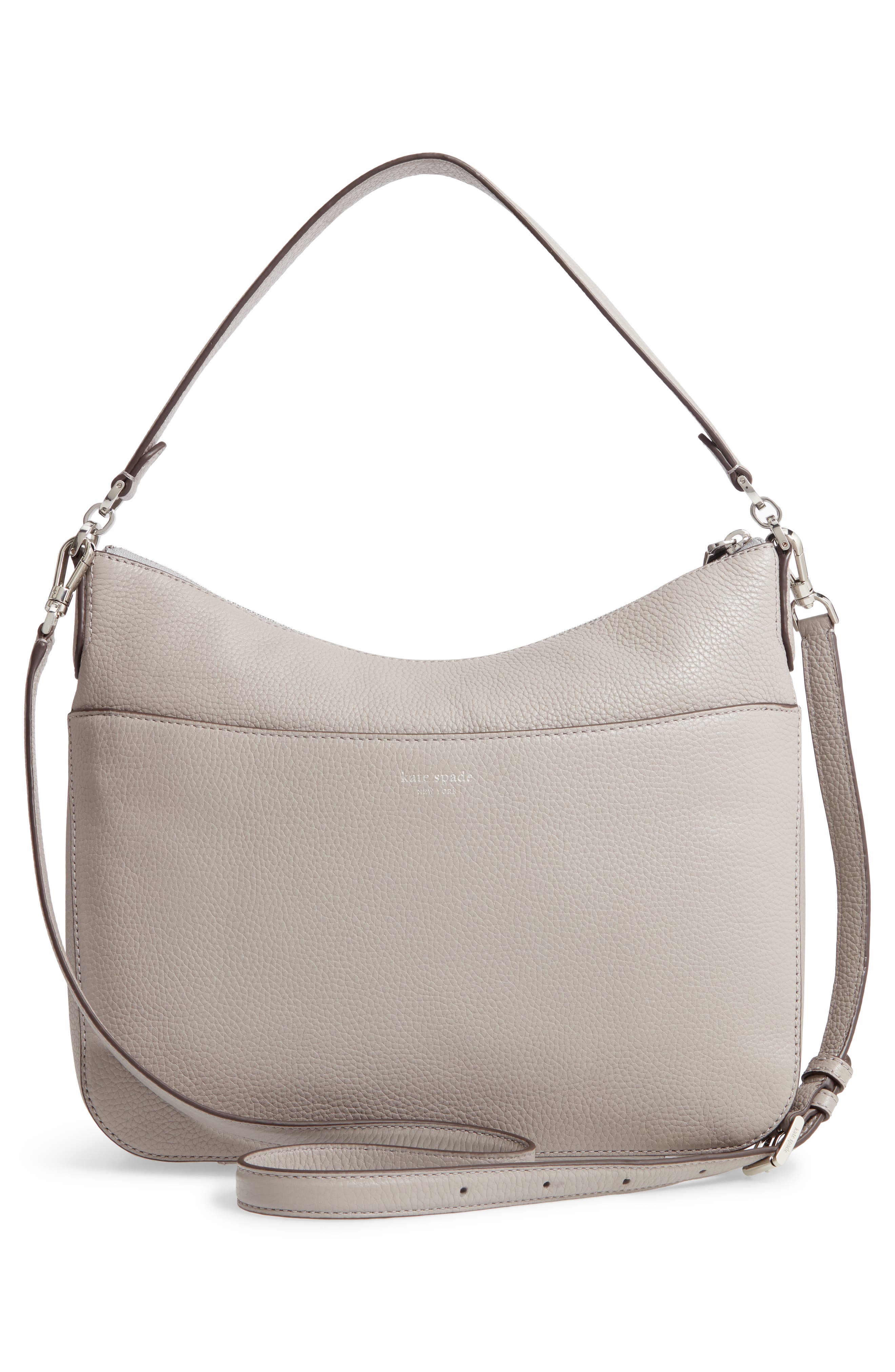 Kate Spade New York medium polly leather shoulder bag, Alternate, color, 