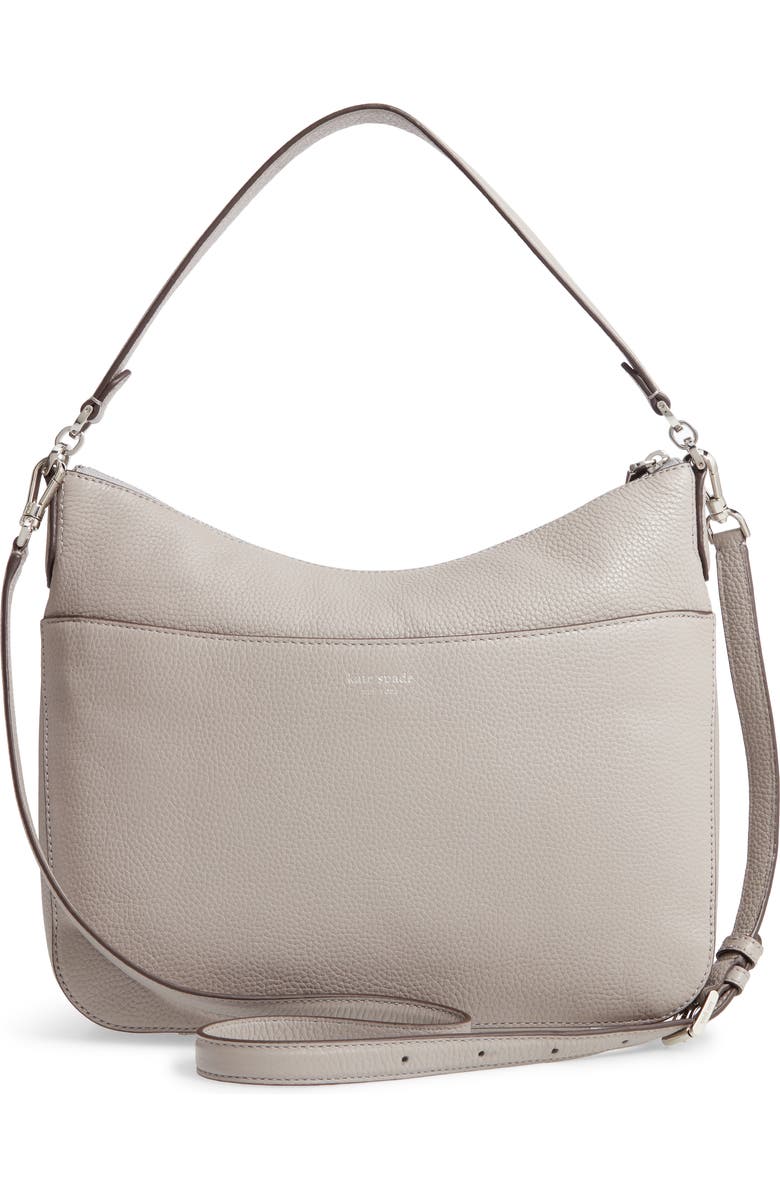 Kate Spade New York medium polly leather shoulder bag, Alternate, color,